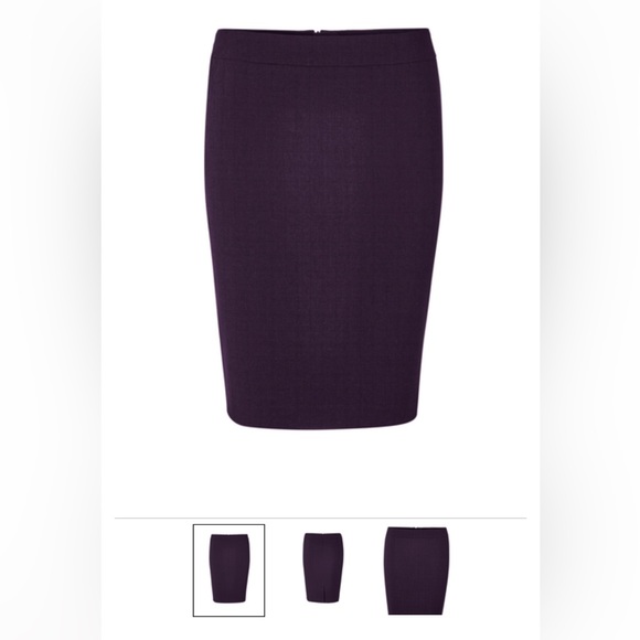 CLEO | Purple Colour Pencil Skirt Size 18 - Picture 1 of 8